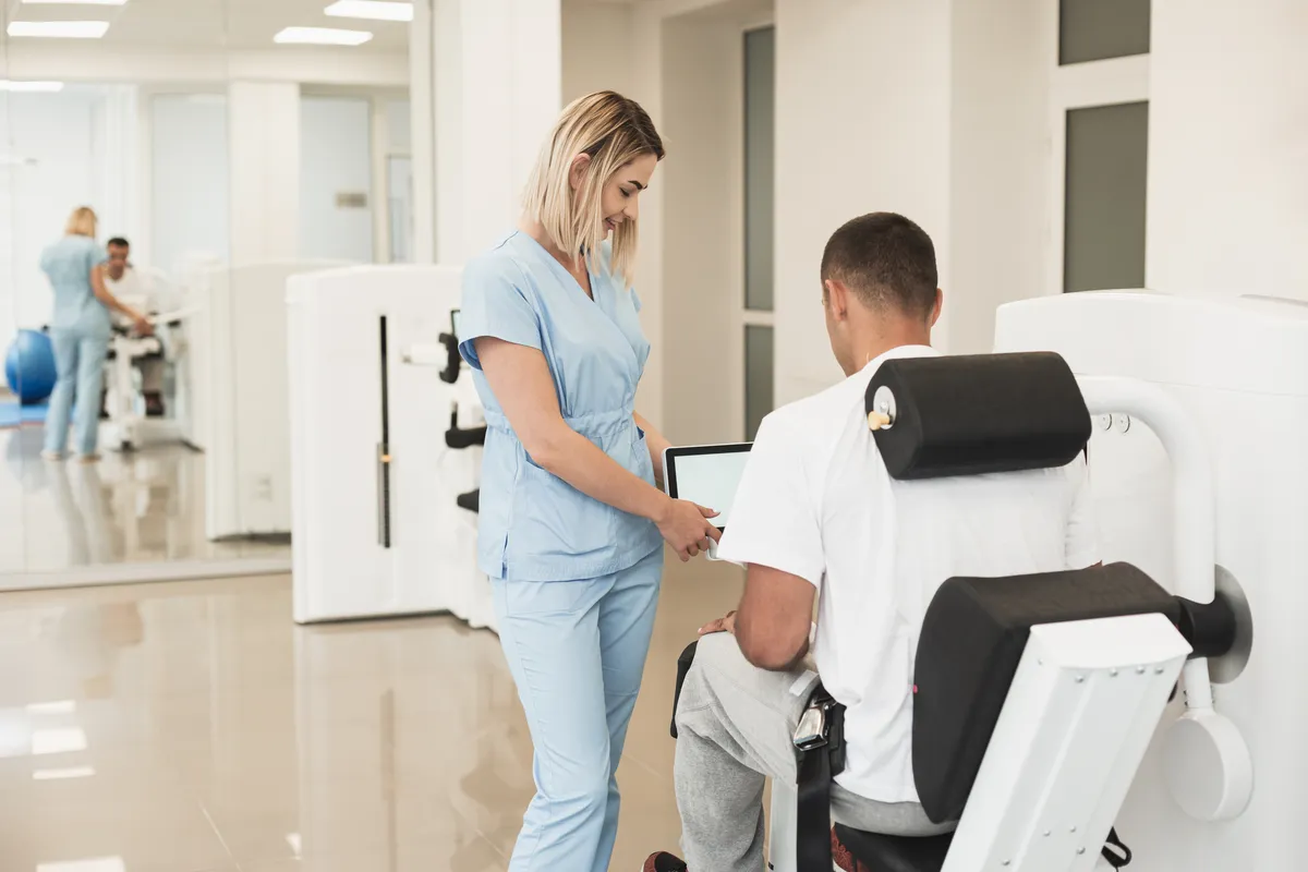 Sala de fisioterapia